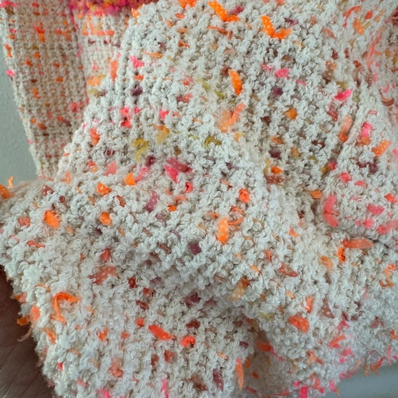 ZARA Tweed Pocket Fluorescent Dress - Picture 8 of 11